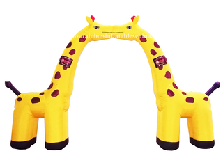 RB21009（6x5m）Inflatable Giraffe Arch/ Inflatable Customized Arch