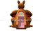 RB01054(5.4x7.4x6.2m) Inflatables Kangaroo jumpper bouncy 