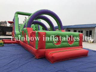 RB5048（12x4m） Inflatable High Quality And Cheap Price Obstacle Course Game