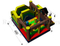 RB01023（4x4.5m）Inflatables pirate Bouncer jumpping for Kids