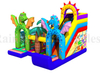 RB01055(7x6.5x5.5m) Inflatable jungle castle bouncy with Slide