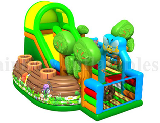 RB01021(7x6.5x5.5m) Inflatable Butterfly Slide, Inflatable Funcity with Slide