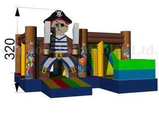 RB01023（4x4.5m）Inflatables pirate Bouncer jumpping for Kids