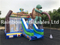 RB3009 ( 6x4m ) Inflatables Amusing Turtle Combo With Slide For Fun