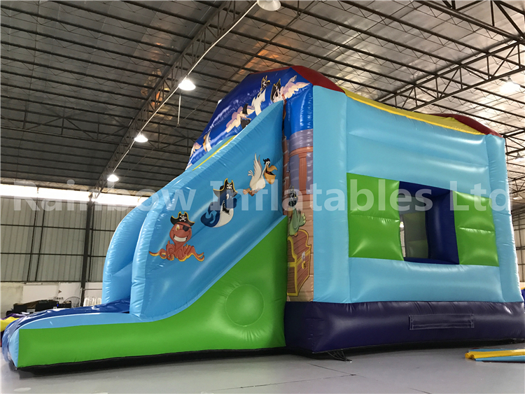 RB3099(4x5.5x4.5m) Inflatables Animal theme Bouncer with slide
