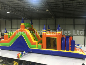 RB5075 (10x3x4m) Inflatable Castle obstacle Course For Kids