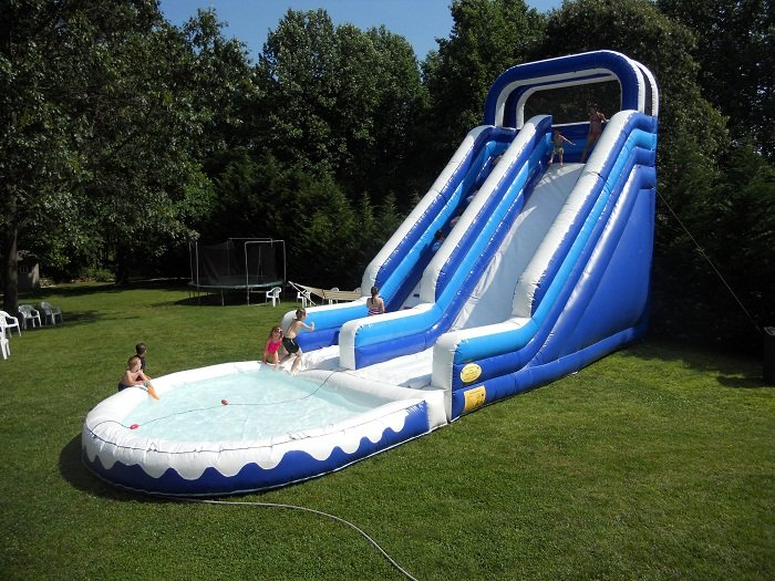 Inflatable Roaring River Water Slide