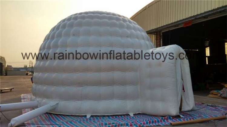 RB41031（dia6.5m） Inflatable Small Dome Tent For Outdoor Commercial Events