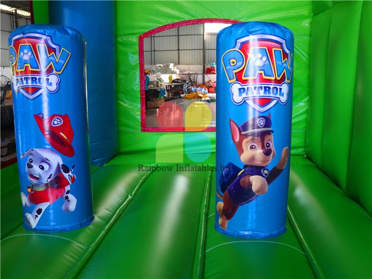 RB2015-5（4.5x5m）Inflatables Amusing Bouncer With Slide For Theme Park