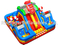 RB05072(7.5x7.5x5m) Inflatable Multi - functional vehicle Obstacle Course for sales 