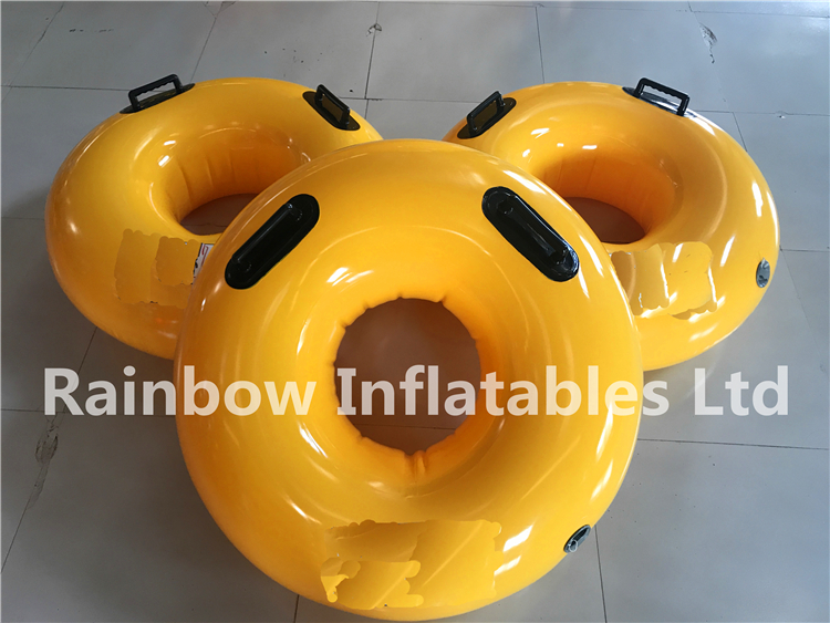 RB33018(0.8x0.8x0.25m)Inflatables Yellow swimming ring for sale 