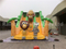 RB6038-1(7x5x5.5m) Inflatable Jungle Theme Customized Commercial Slide With Different Animals For Kids