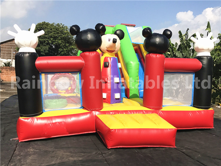RB04125( 7x4.7m ) Inflatable Mickey mouse Jumping Funcity 