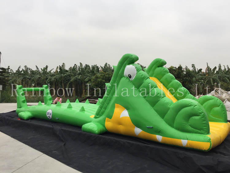 RB33010(10x2x3m) Inflatable New crocodile water game for adult