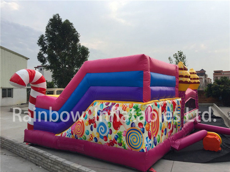 RB04050（6x5m） Inflatable colorful candy funcity hot sale