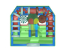 RB04153（10x8.5x8m）Inflatables castle funcity with slide new design