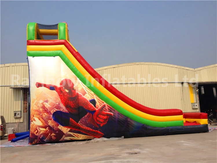 RB8043(11.3x5.8x9m) Inflatable High Quality Spider Man Slide For Sale