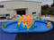 RB30019（10x6m）Inflatable Swimming Pool With Long Track For Sale