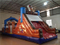RB5038(11x3.5x4.5m) Inflatable Pirate Boat Obstacle Course With Small Slide For Sale