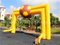 RB21052（6x4m） Inflatable yellow football Arch for advertisement