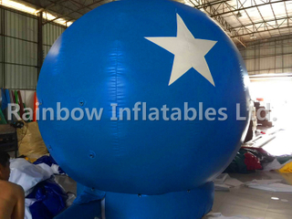 RB22038-2(dia2.7m) Inflatable ground balloon for advertising