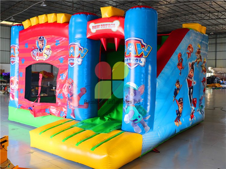 RB2015-5（4.5x5m）Inflatables Amusing Bouncer With Slide For Theme Park