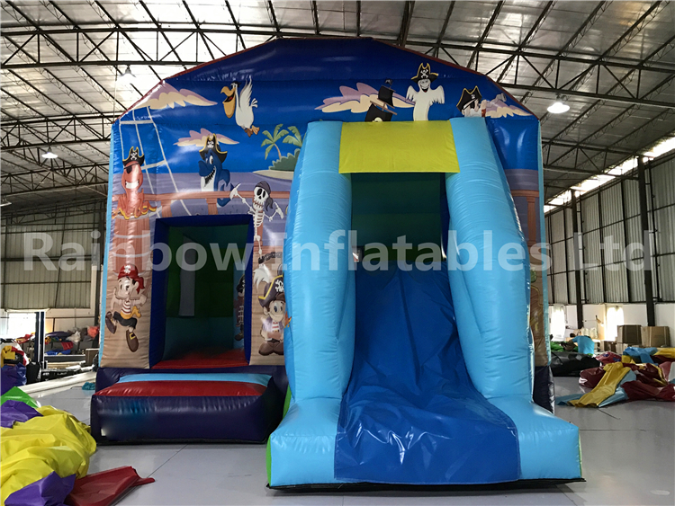 RB3099(4x5.5x4.5m) Inflatables Animal theme Bouncer with slide