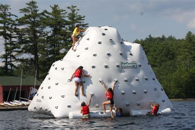 Giant Iceberg Inflatable Climbing Wall