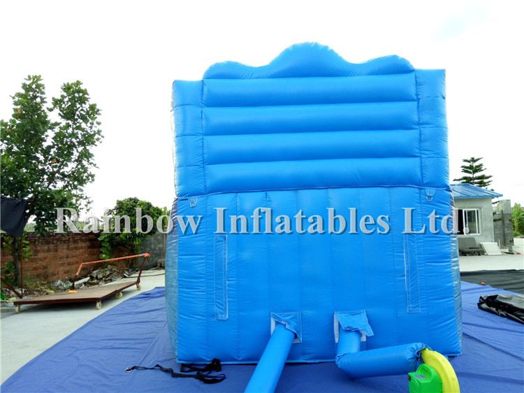 RB08007(5.4x3.5x4m) Inflatable Popular Frozen Theme Water Slide For Fun 