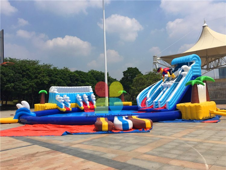 RB32018（dia 21m） Inflatable Commercial Giant Floating Water Park hot sale 