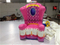RB20006-2（2.5mh） Inflatable Pink Throne Design Party Chair For Advertisement/Princess Advertising Party Chair 