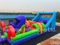 RB5070（12x5m）Inflatable Long Obstacle Course For Children 