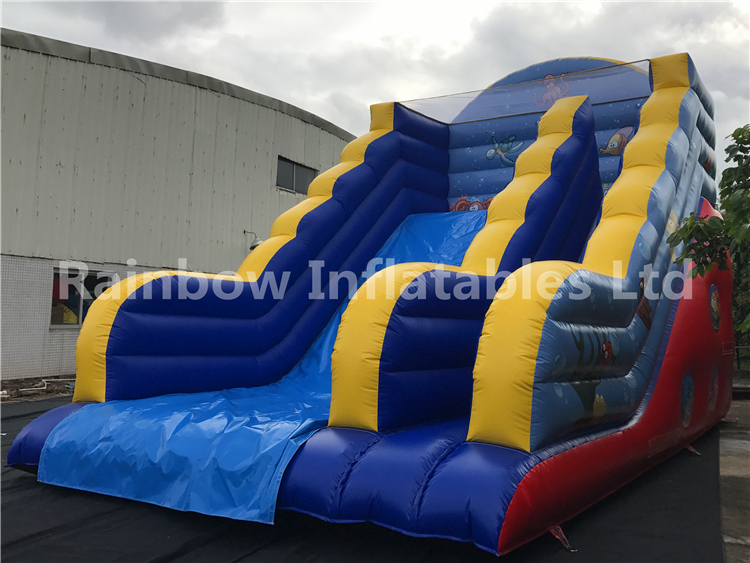 RB6104(8x5x6m) Inflatables Ocean theme slide hot sales