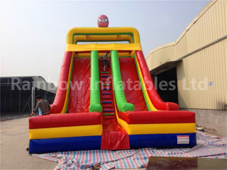 RB8043(11.3x5.8x9m) Inflatable High Quality Spider Man Slide For Sale