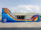RB6057(21x6x9mh) Inflatable Giant Customized Commercial Zip Slide For Kids