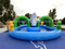 RB30019（10x6m）Inflatable Swimming Pool With Long Track For Sale