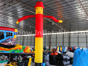 RB23042（4mh） Inflatables yellow and red Air Dancer for adv