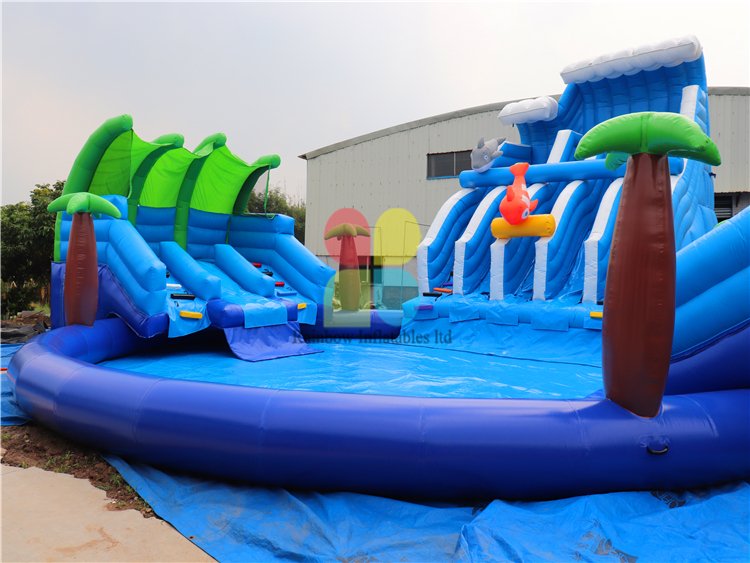 RB32017（dia15m） Inflatable Giant jungle Water Park hot sale 