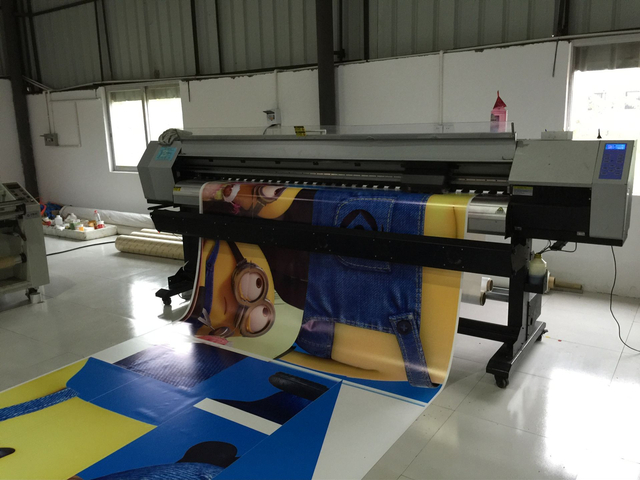 3rd step Drawing printing by digital printing process (2)