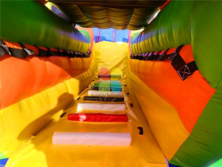 RB8046(8x5x4m) Inflatable Amusing Race Car Slide For Theme Park