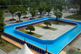 RB32016-1 Outdoor Portable Inflatable Swimming Pool with Frame for Kids And Adults