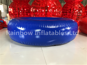 RB33027(1.5x1.5x0.35m) Inflatables blue and red swimming ring for sale 