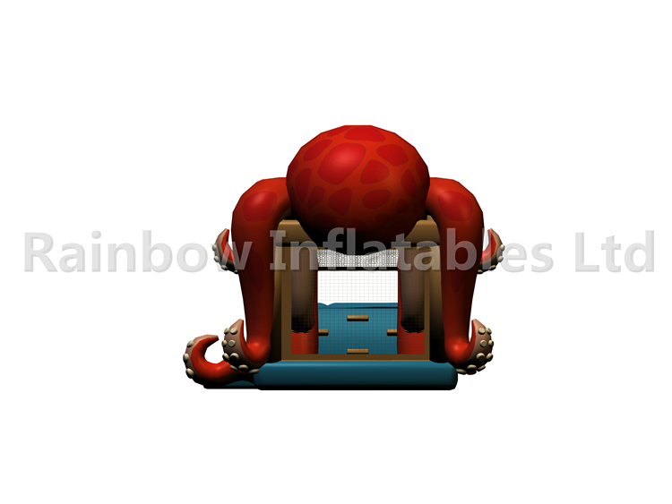 RB03101（10x4x4.5m）Inflatable Red octopus for Kids