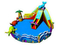 Inflatable Water Obstacle Course Inflatable Ground Equipment Water Toys