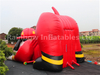RB6106(13.8x8.2x7.6m) Inflatable Fire Dog Slide with a Helmet For Kids