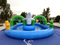 RB30019（10x6m）Inflatable Swimming Pool With Long Track For Sale