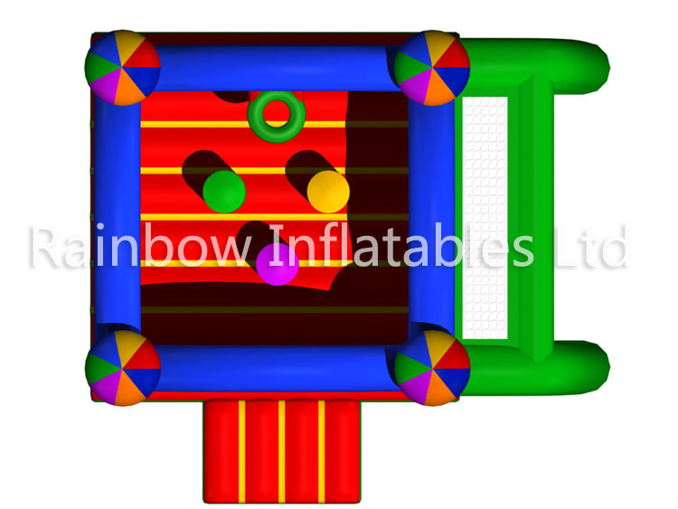 RB02016(4.7x4.5x3.5m) Inflatable Bouncy House With Soccer Game