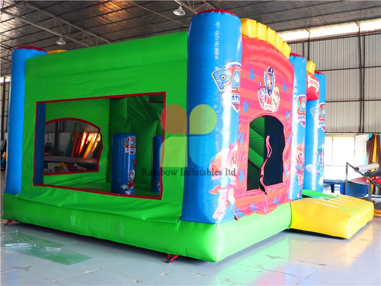 RB2015-5（4.5x5m）Inflatables Amusing Bouncer With Slide For Theme Park