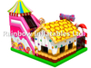 RB04053(9x8x6.5m) Inflatable Candy series theme funcity with slides