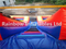 RB6099(8x5x6m) Inflatable Double chute Slide For Sale,Popular Slide For Kids